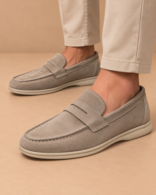 Mocasines de ante Firenze Chic