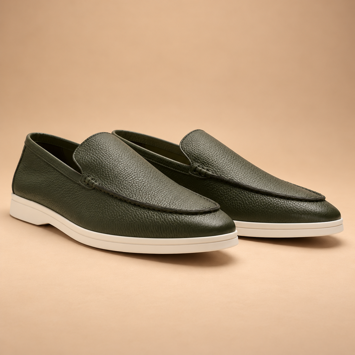 Mocasines de piel de vaca