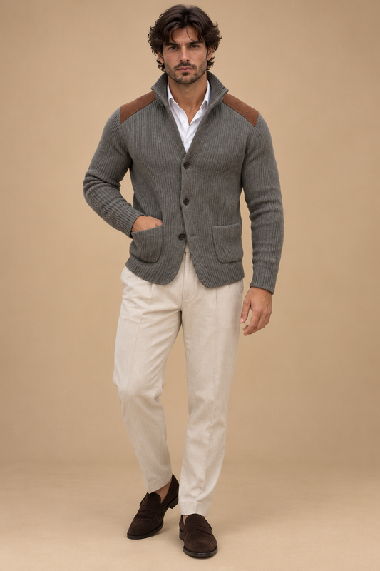 Leonardo | Blazer de punto, de corte entallado y suave