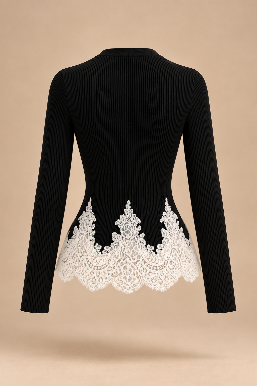 Jersey negro y blanco