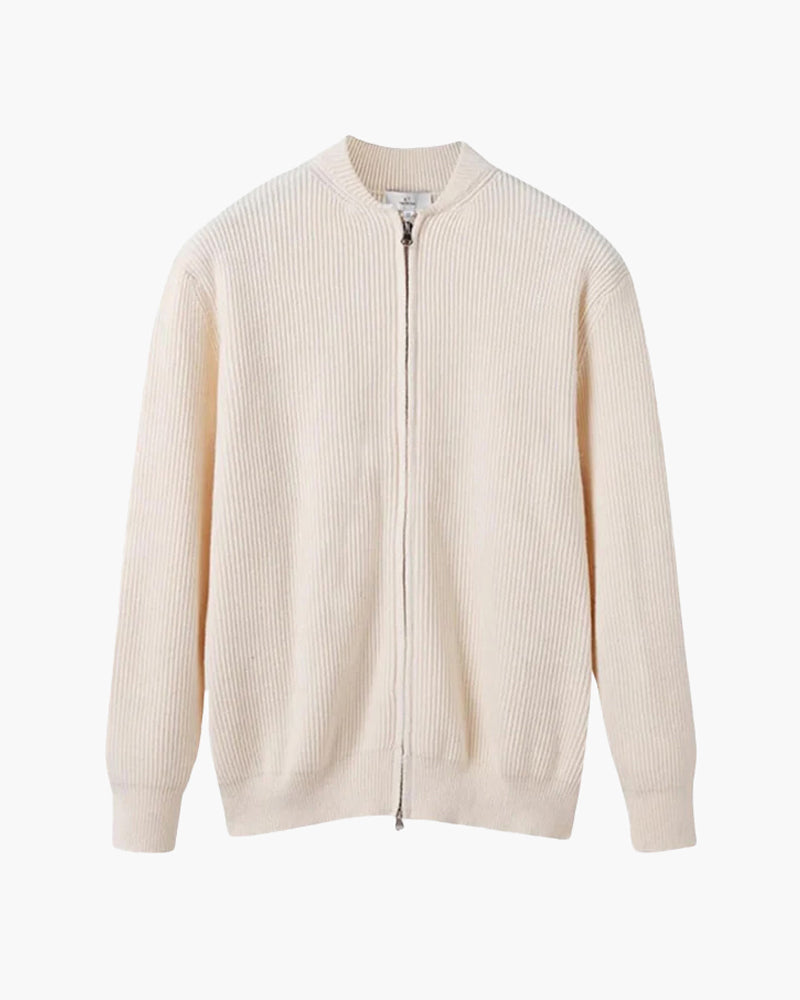 Cardigan con cremallera Hombre