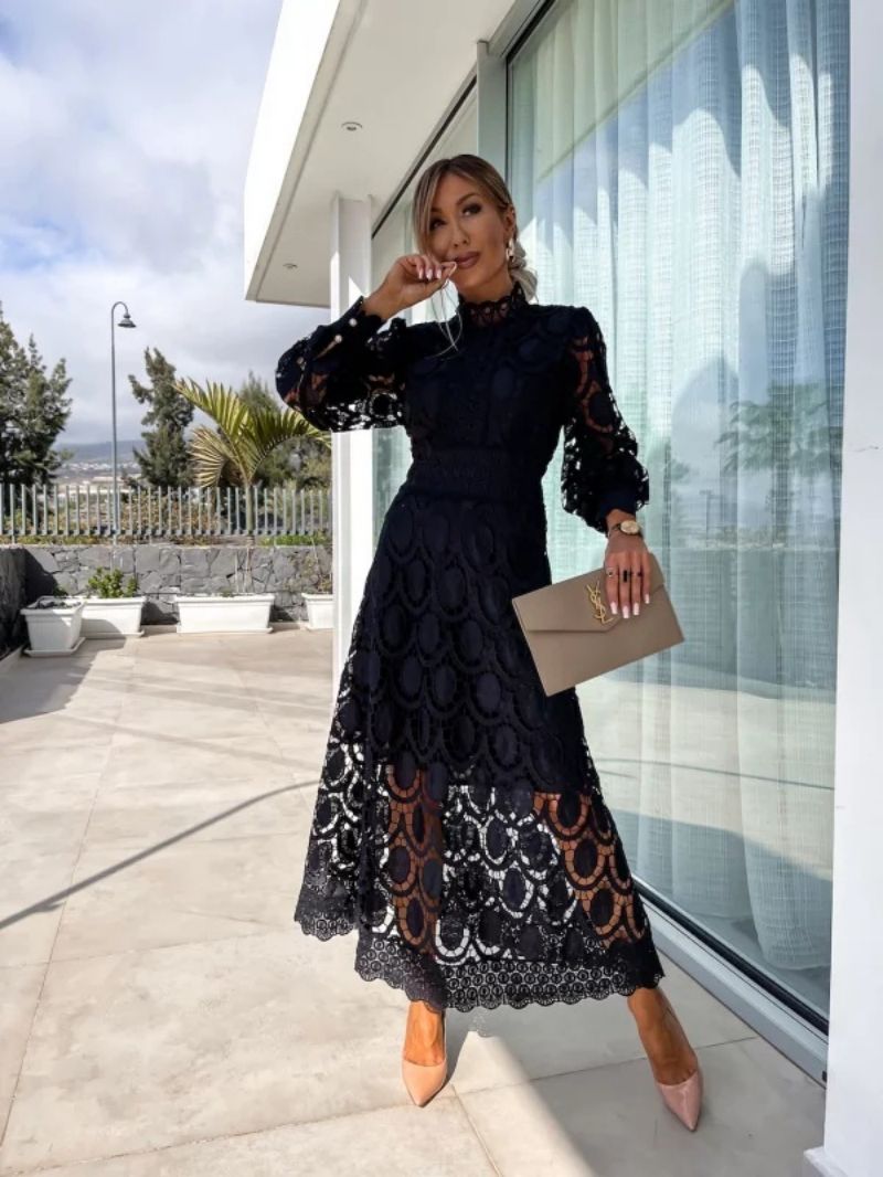 Vestido Chiara de Encaje Elegante