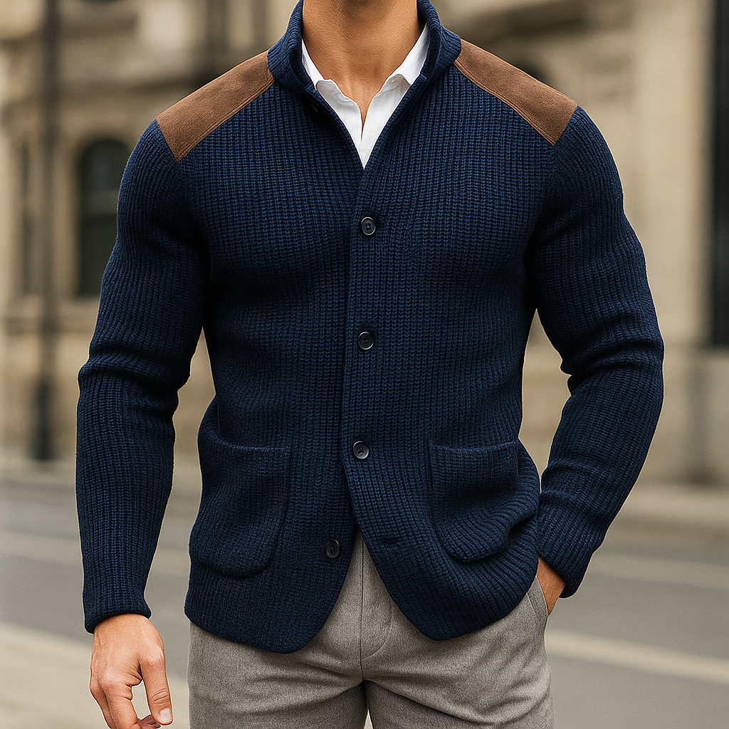Leonardo | Blazer de punto, de corte entallado y suave