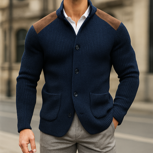 Leonardo | Blazer de punto, de corte entallado y suave