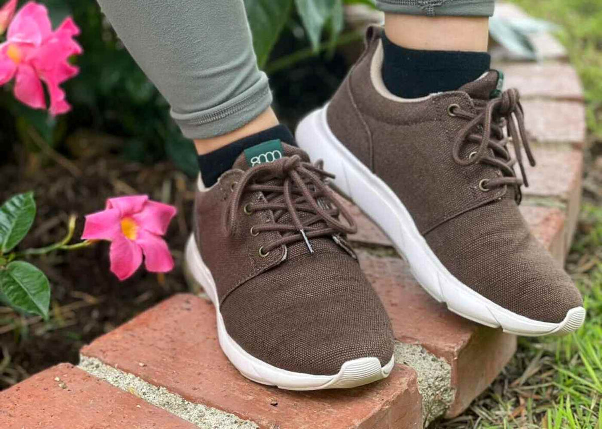 Zapatillas Urban– Puntera Ancha para Hombre Marrones