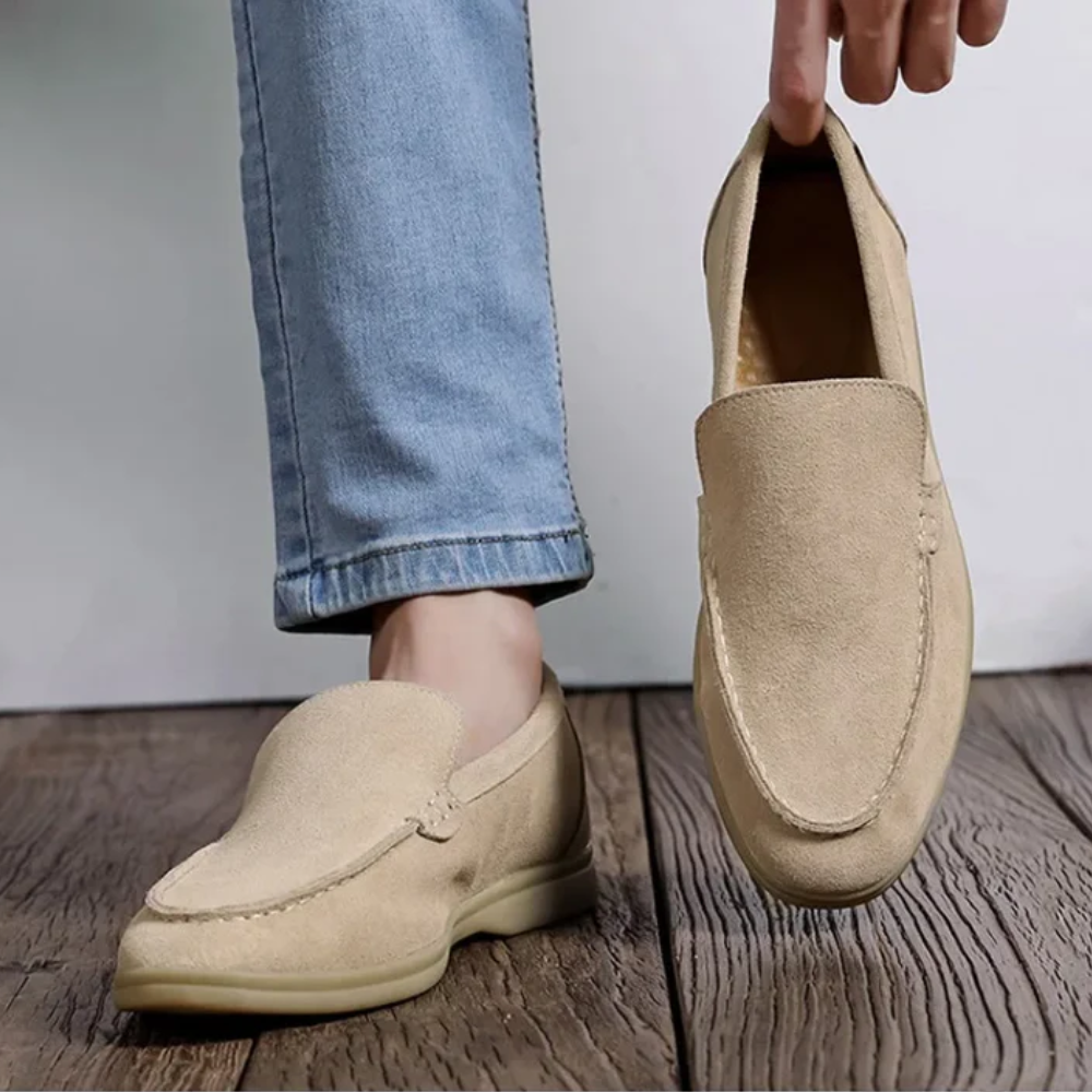 Mocasines de ante premium