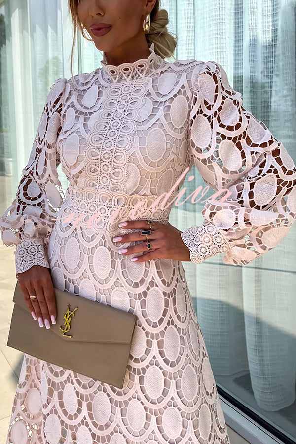 Vestido Chiara de Encaje Elegante