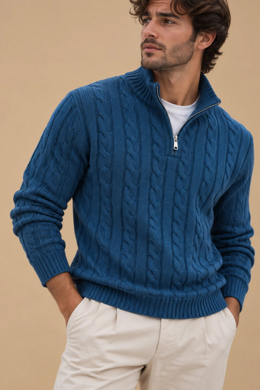 Marcel | Polo nórdica de algodón