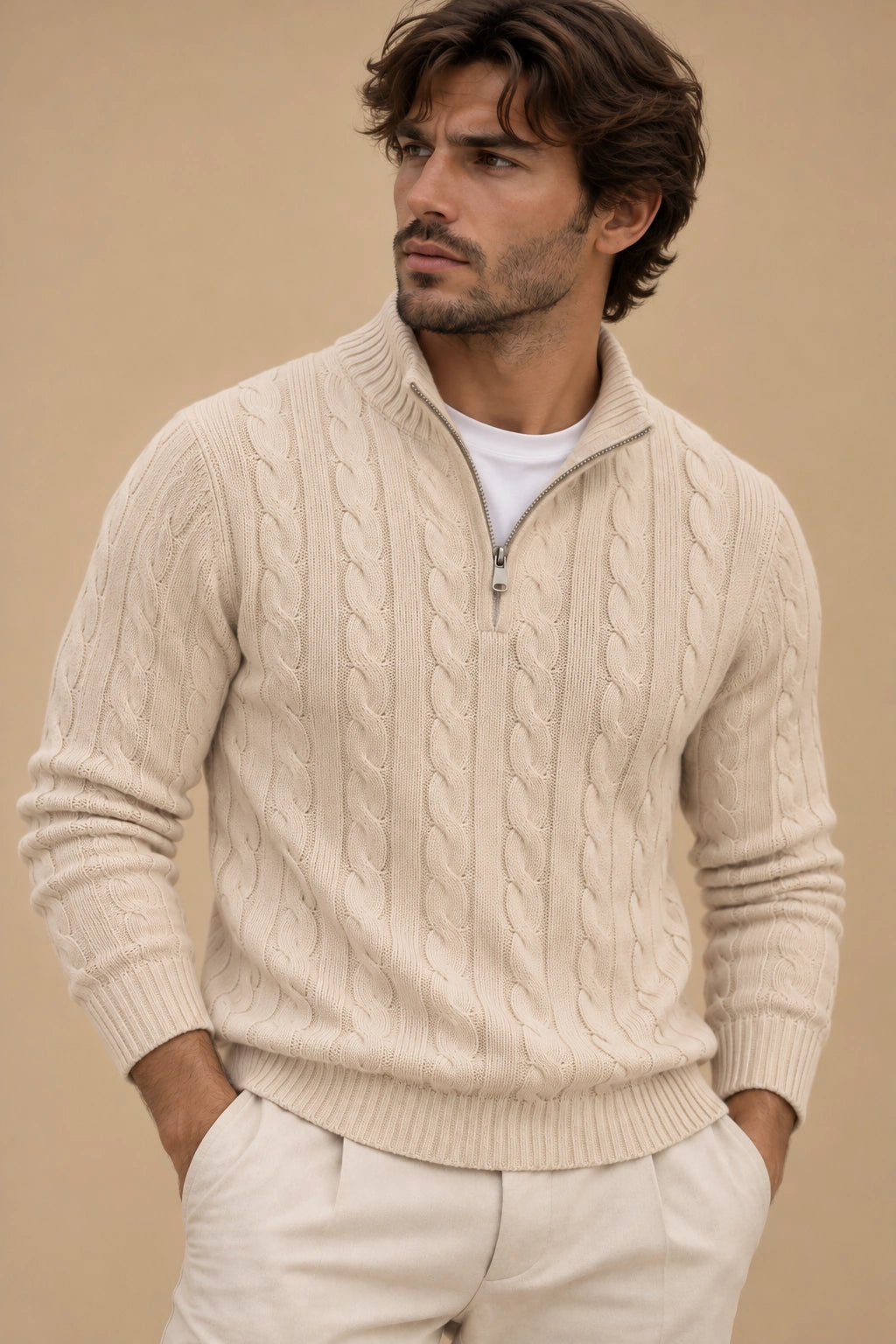 Marcel | Polo nórdica de algodón