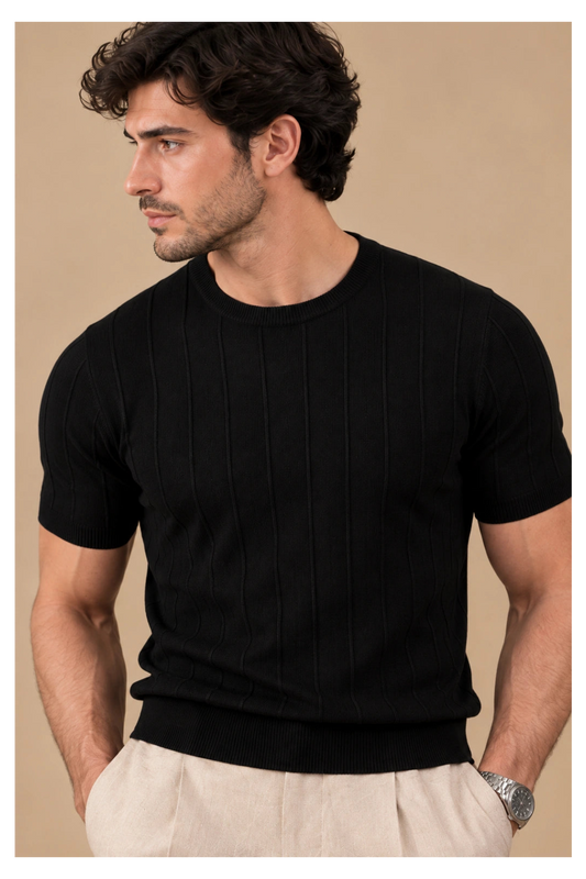 Dani | Camiseta Canalé Negra