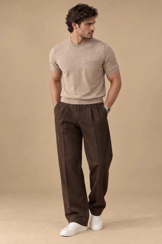 Lino | Camiseta de Lino Beige