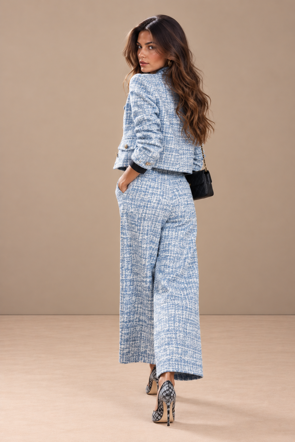 AZAHARA | Conjunto de Tweed de Dos Piezas
