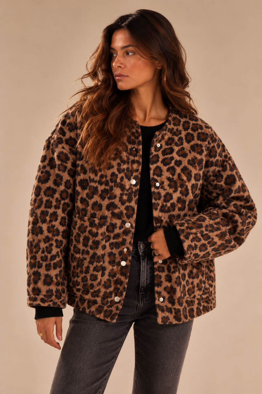 Chaqueta Charlene Leopardo™