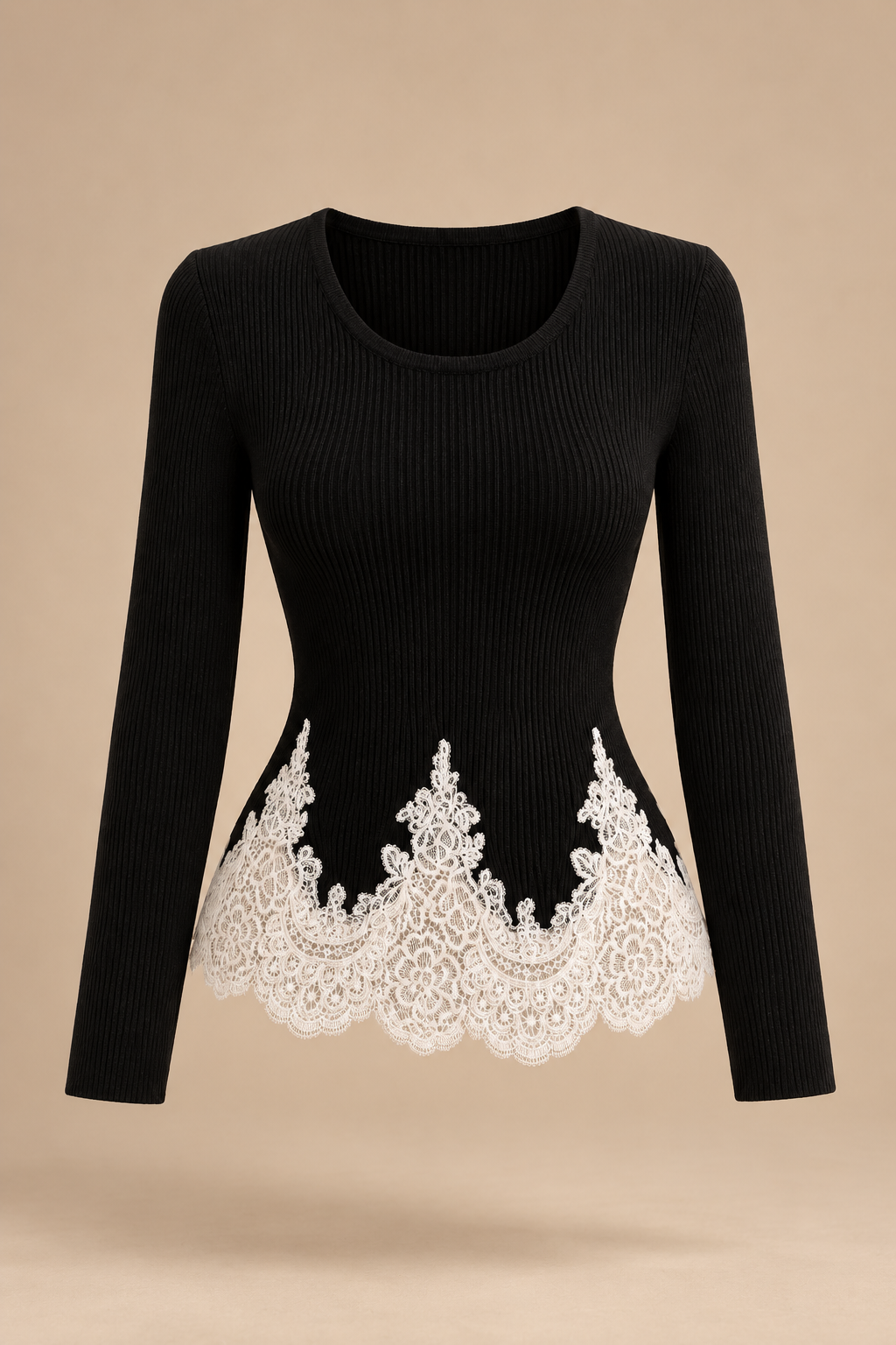 Jersey negro y blanco