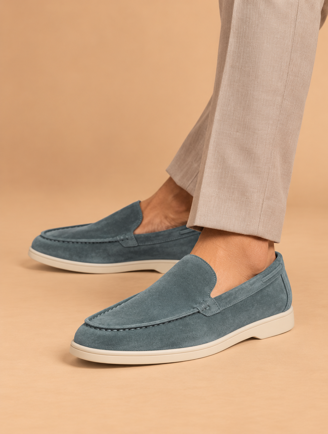 Mocasines de ante premium