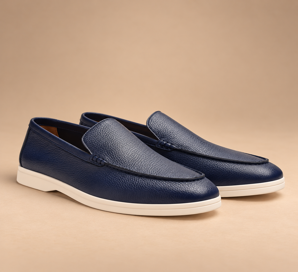 Mocasines de piel de vaca