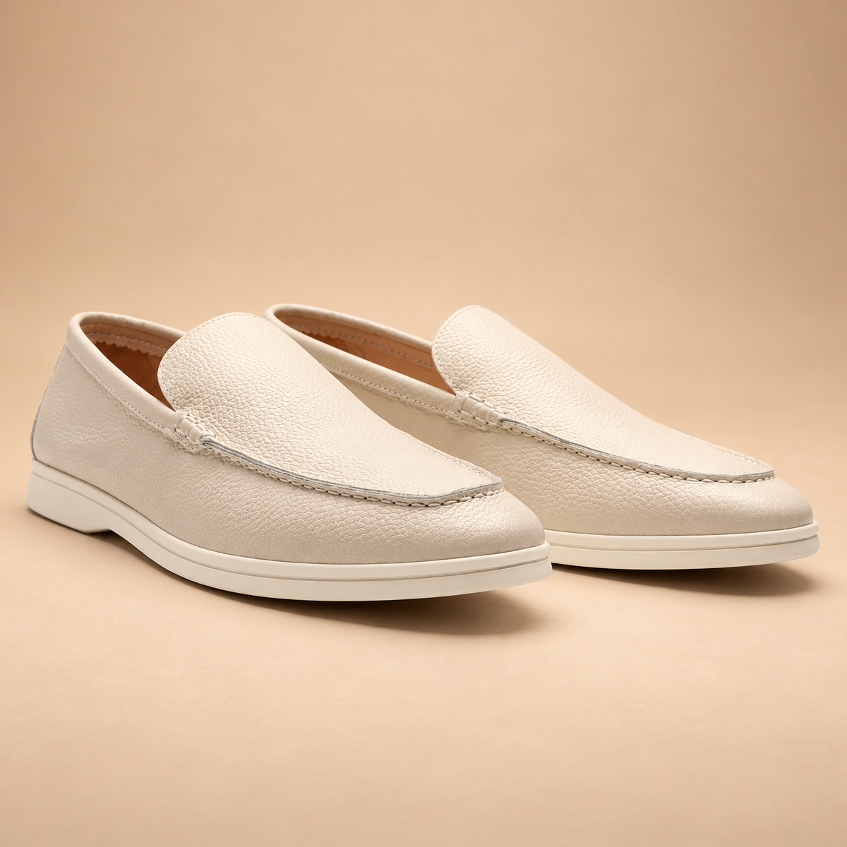 Mocasines de piel de vaca