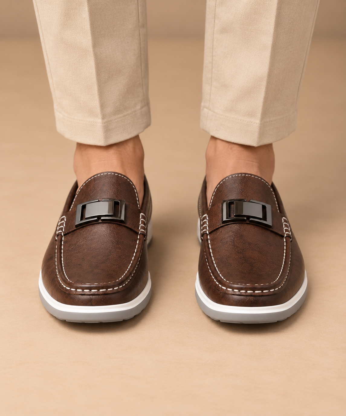 Mocasines de piel de lujo