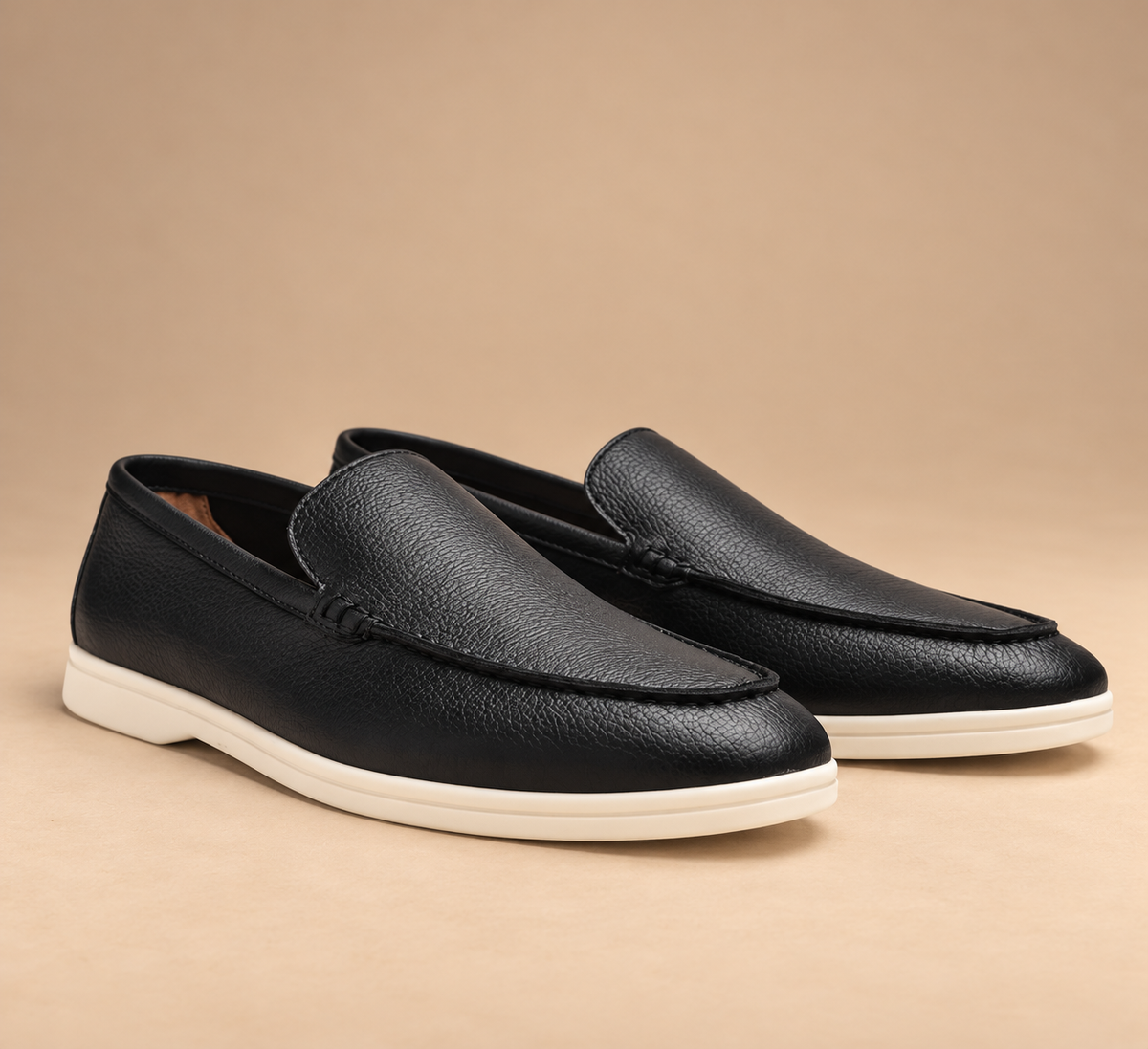 Mocasines de piel de vaca