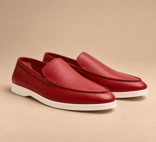 Mocasines de piel de vaca