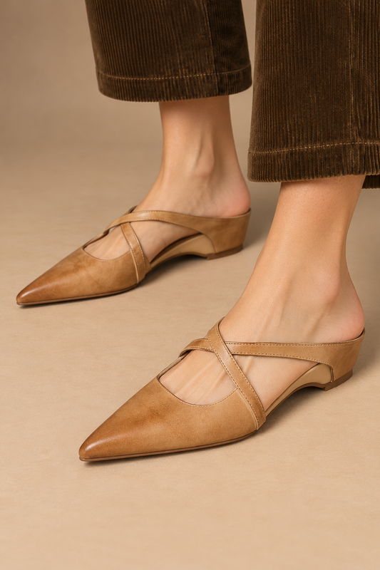 Fiorella | Zapatillas de punta de piel auténtica