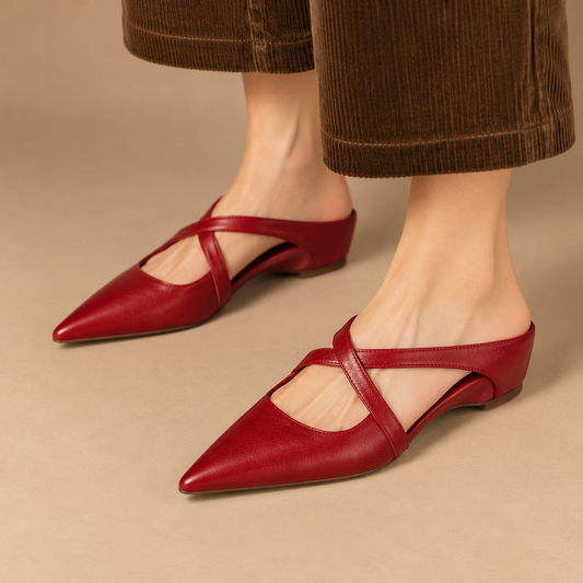 Fiorella | Zapatillas de punta de piel auténtica