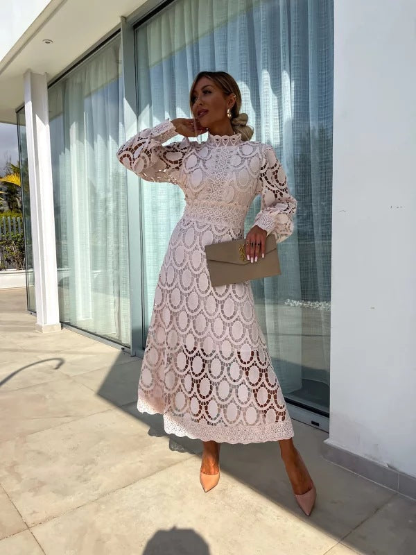 Vestido Chiara de Encaje Elegante