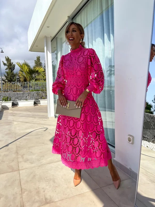 Vestido Chiara de Encaje Elegante