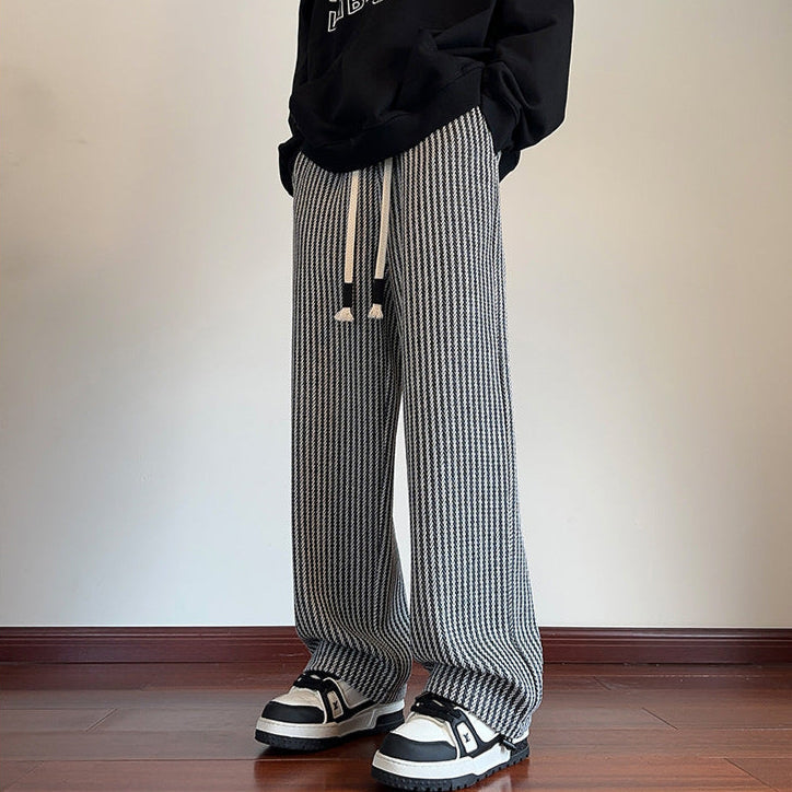 XAVIERA – PANTALONES DE TERCIOPELO MODERNOS A RAYAS