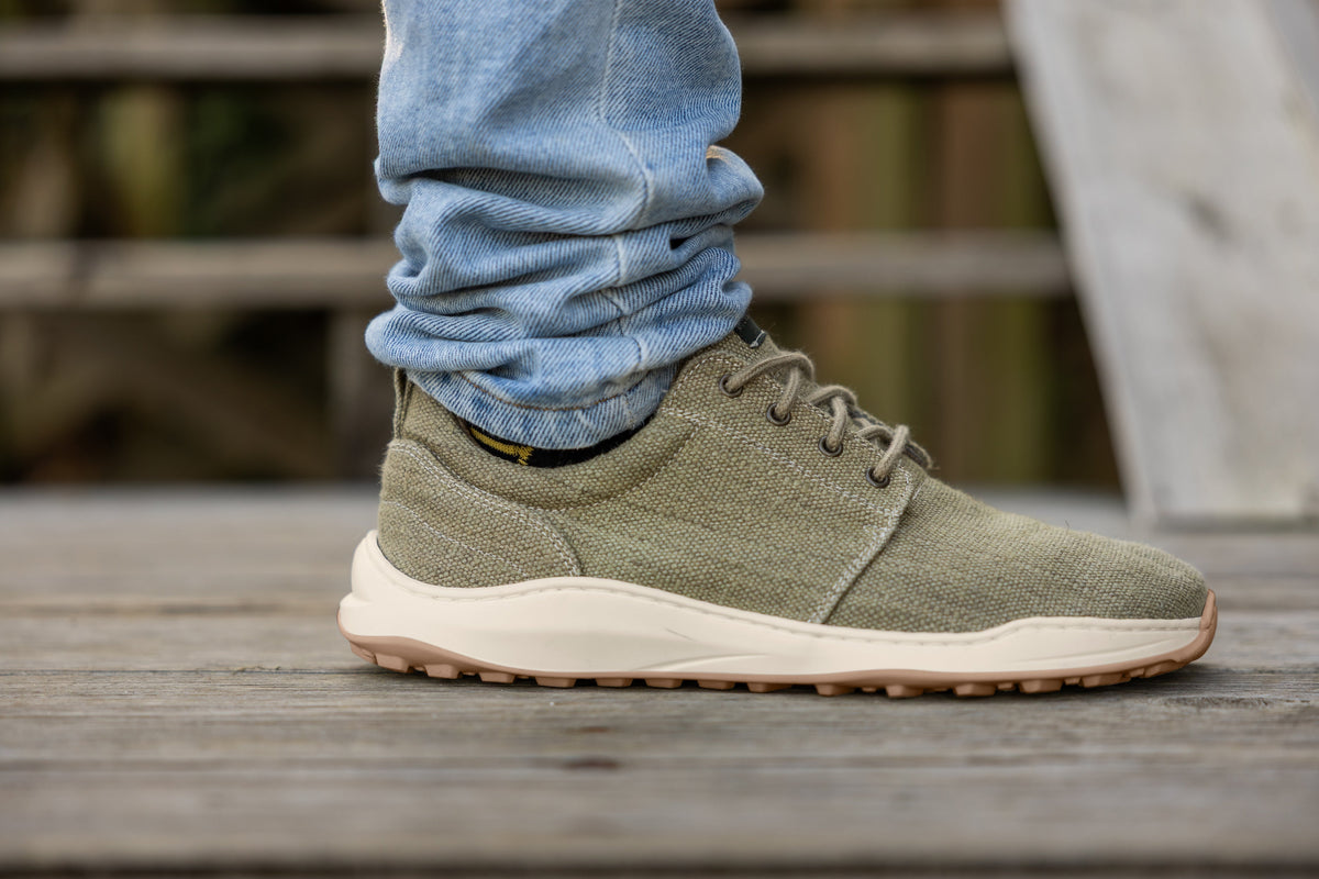 Zapatillas Urban – Puntera Ancha para Hombre verdes