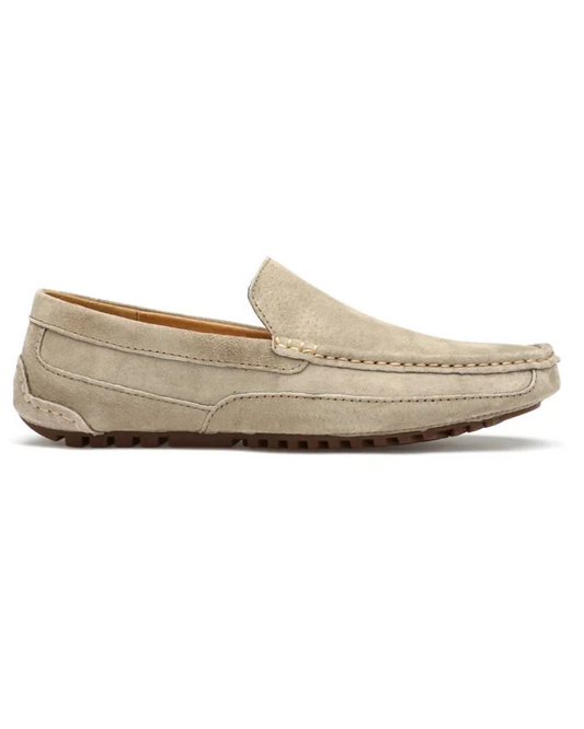 Mocasines elegantes de ante de primera calidad