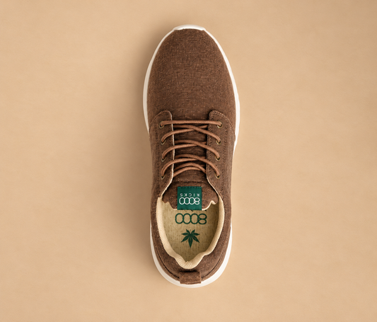 Zapatillas Urban– Puntera Ancha para Hombre Marrones