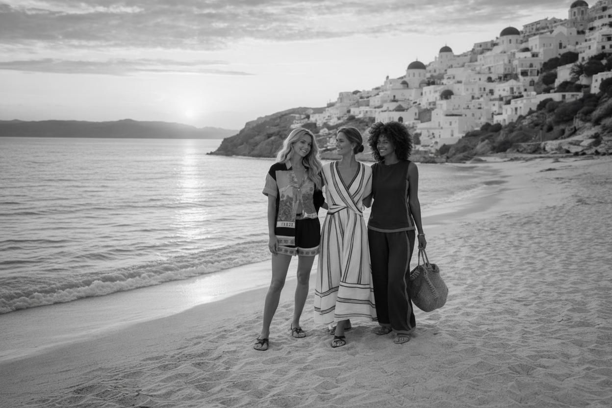 Banner en blanco y negro