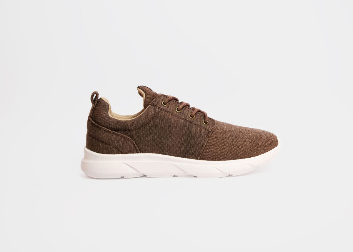 Zapatillas Urban– Puntera Ancha para Hombre Marrones