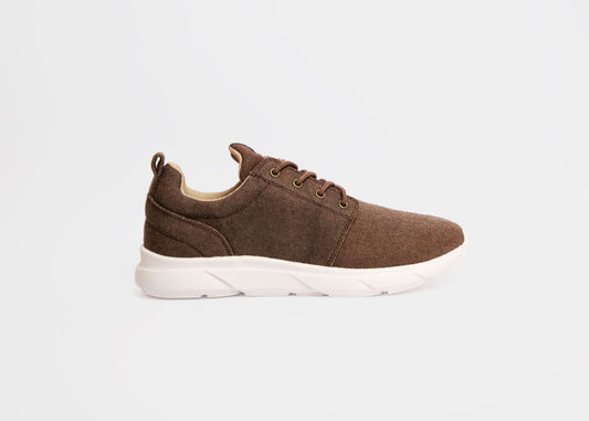 Zapatillas Urban– Puntera Ancha para Hombre Marrones