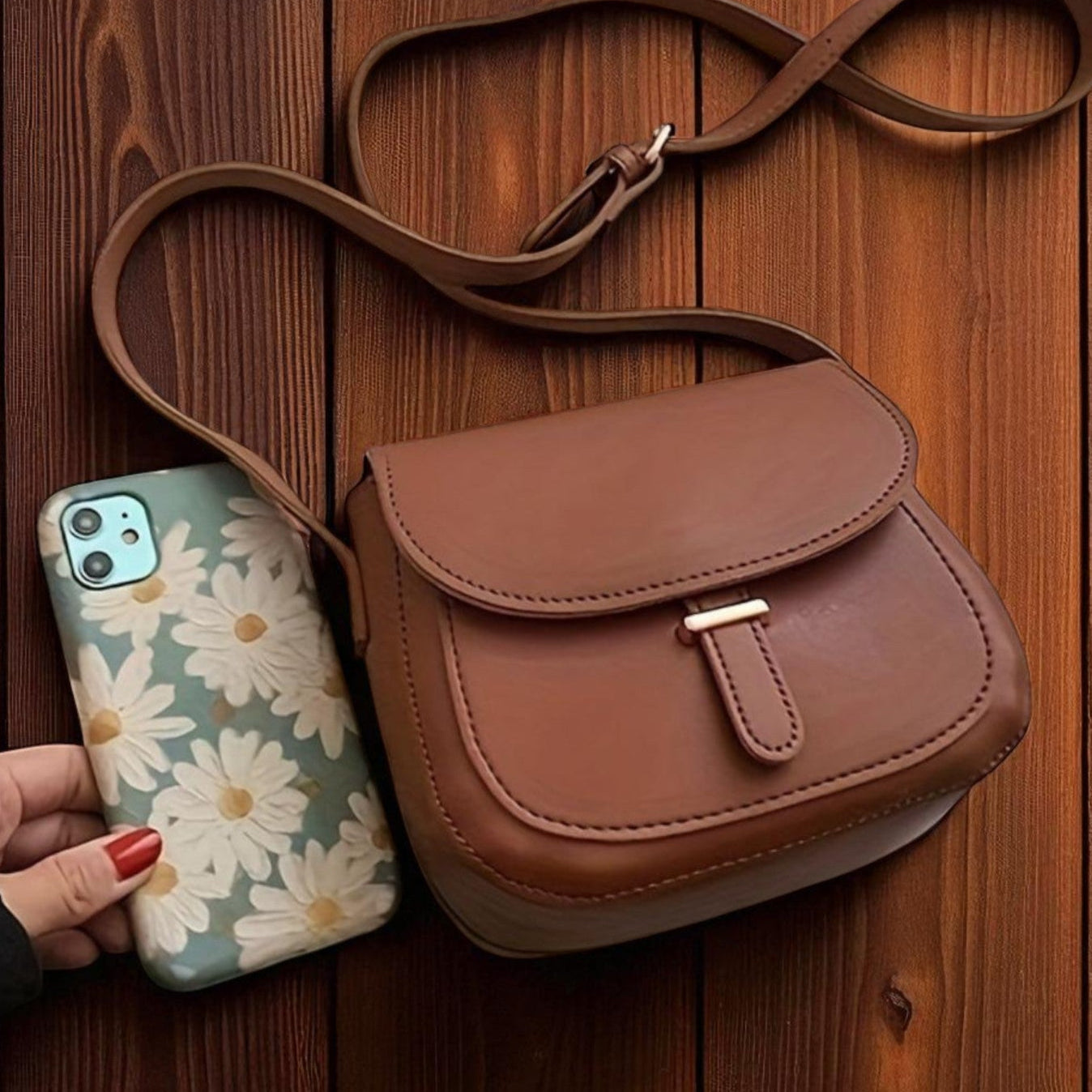 Bolso de mano retro Amelia