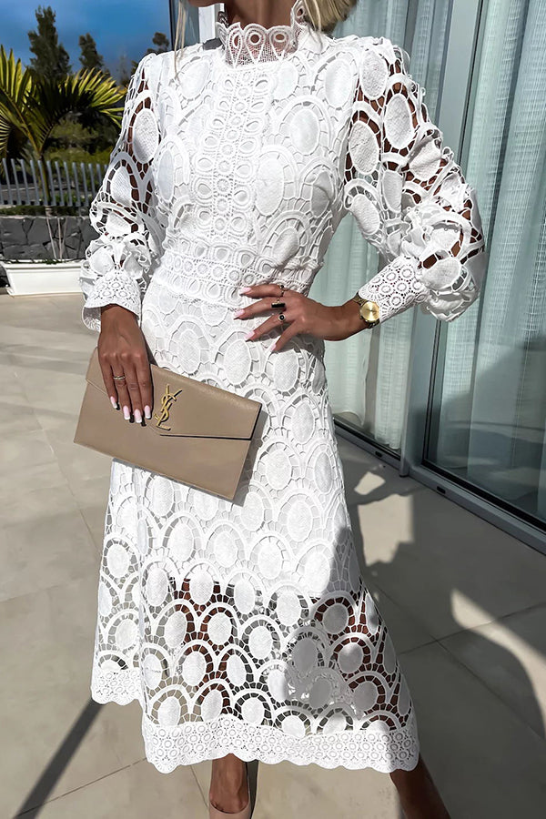 Vestido Chiara de Encaje Elegante