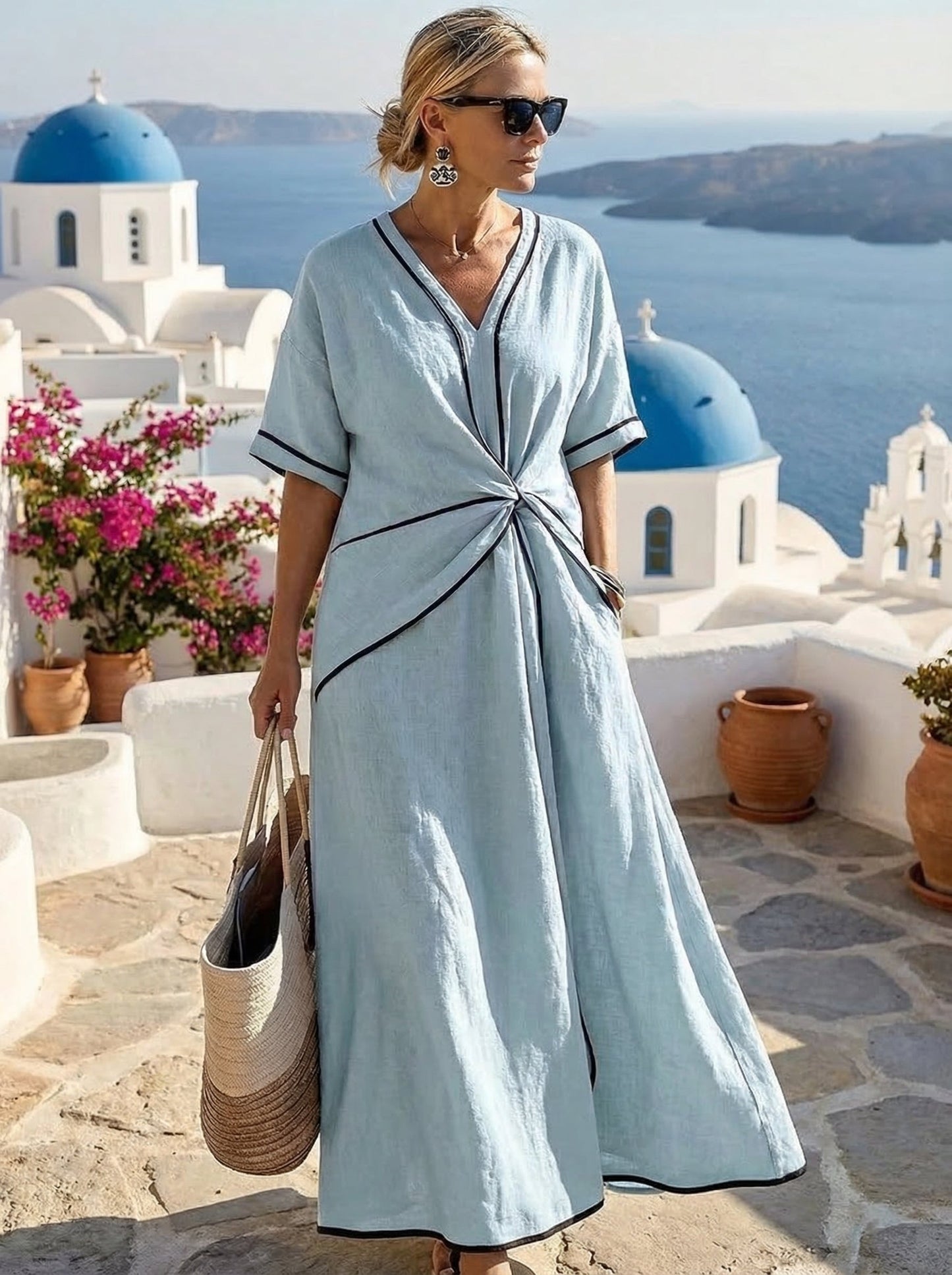 Vestido Verano | Santorini