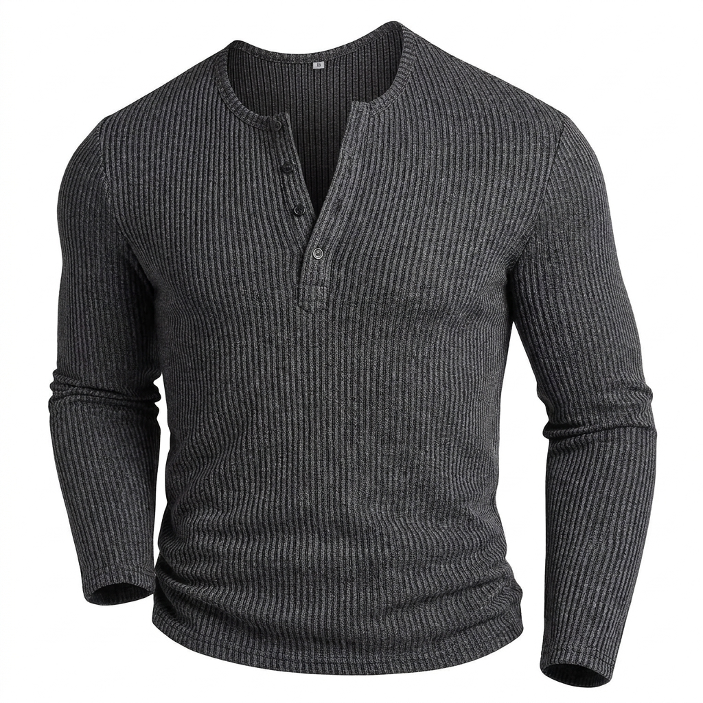 Henley| Camisa de invierno resistente