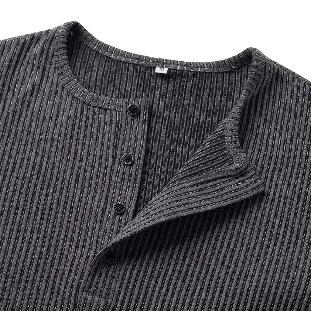 Henley| Camisa de invierno resistente
