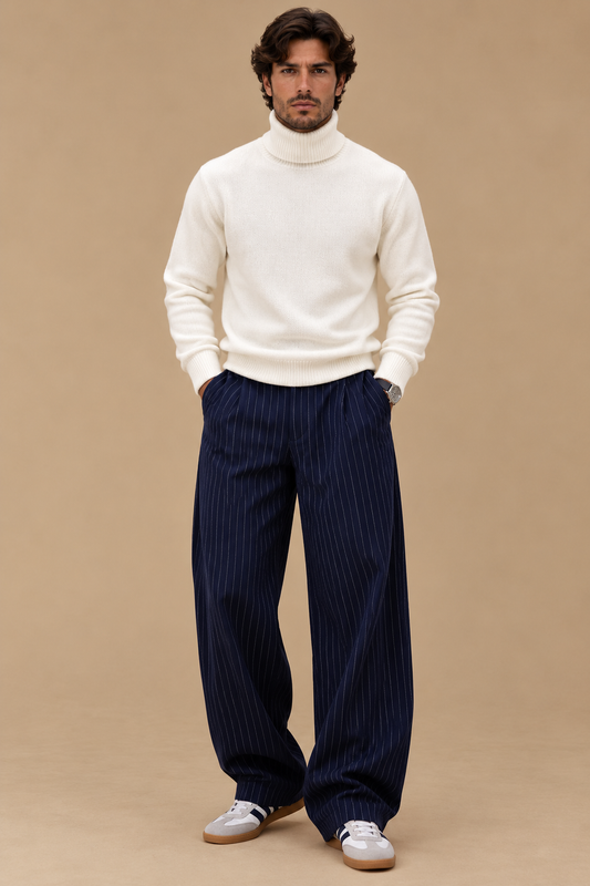 Pantalón ancho de raya - LEE